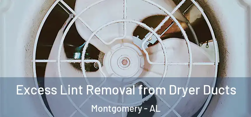 Excess Lint Removal from Dryer Ducts Montgomery - AL